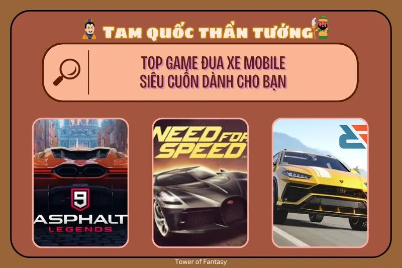 Game Đua Xe Mobile