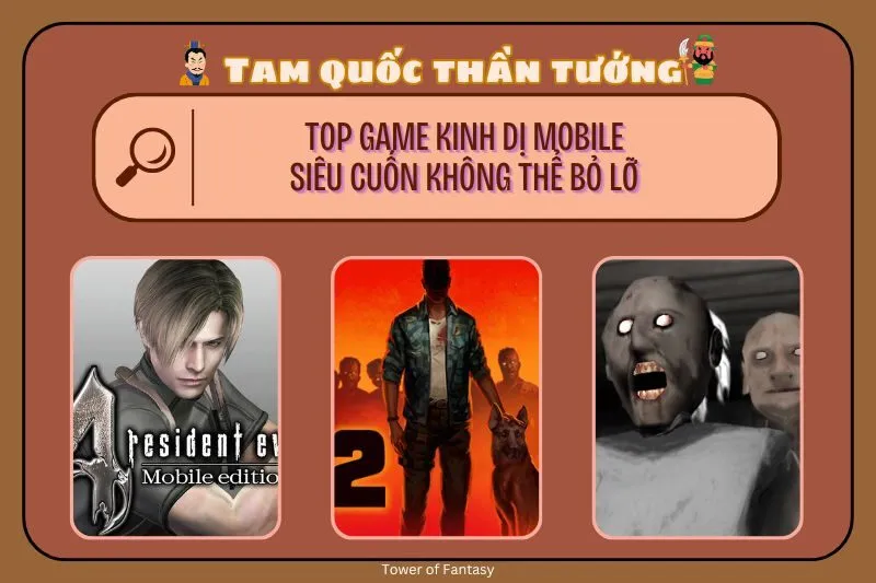 Game kinh dị mobile