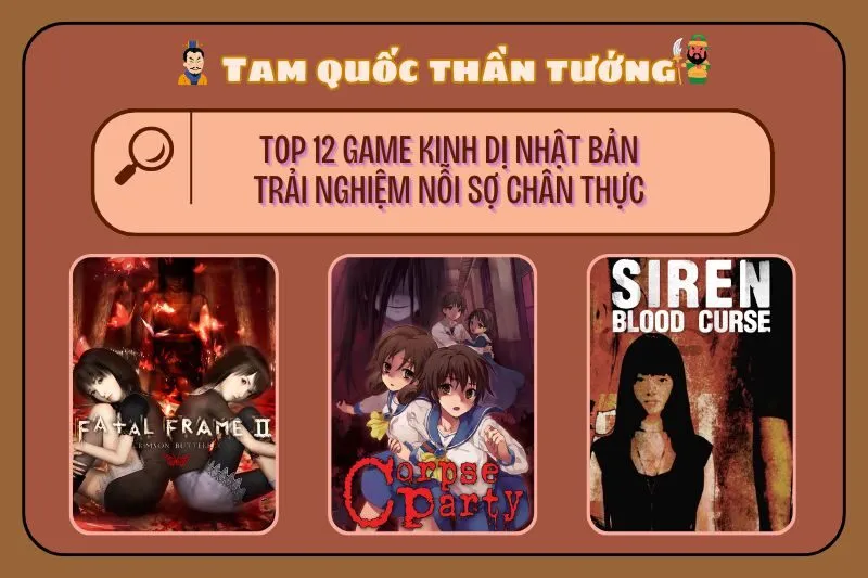 Game kinh dị nhật bản