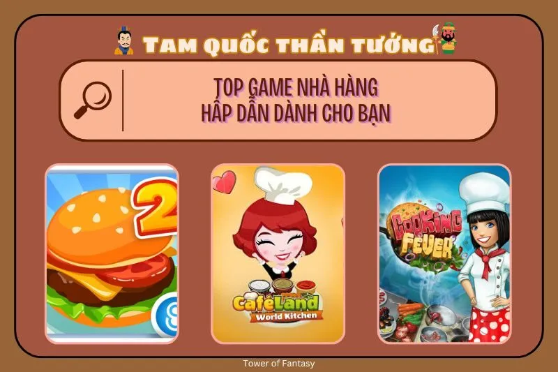 Game nhà hàng