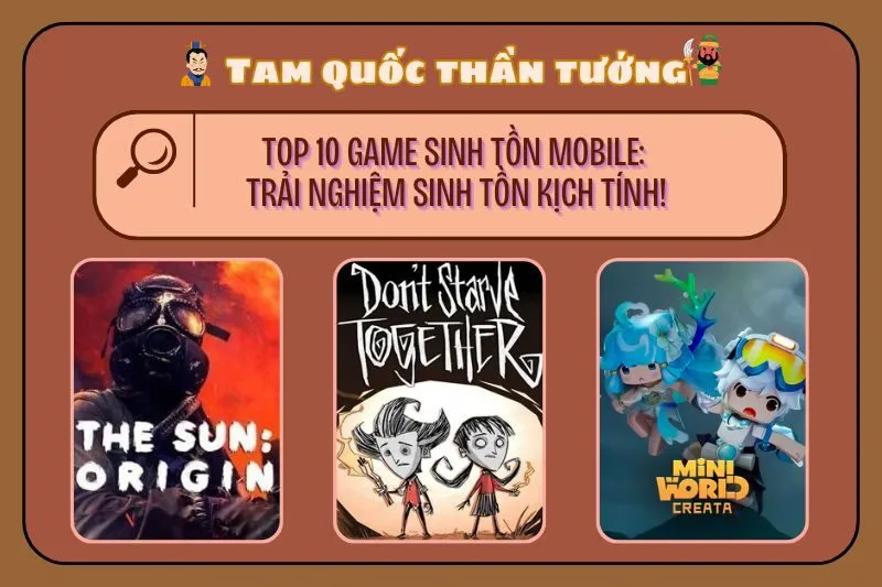 Game sinh tồn mobile