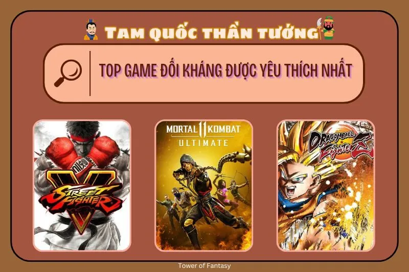 Top game pc đối kháng