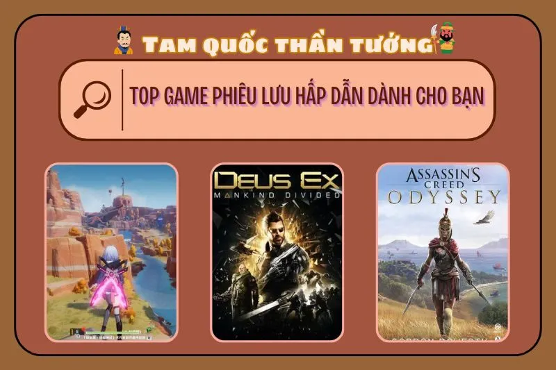 top game phiêu lưu