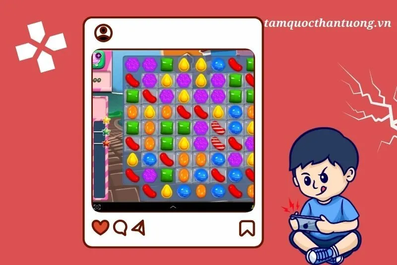 Các cấp độ trong game Candy Crush Saga và cách vượt qua chúng